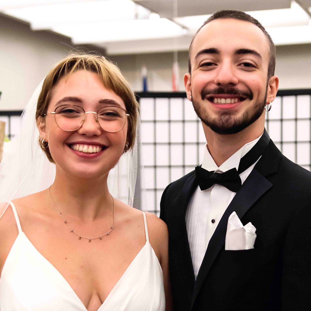 Ashley Byron and Connor Smith