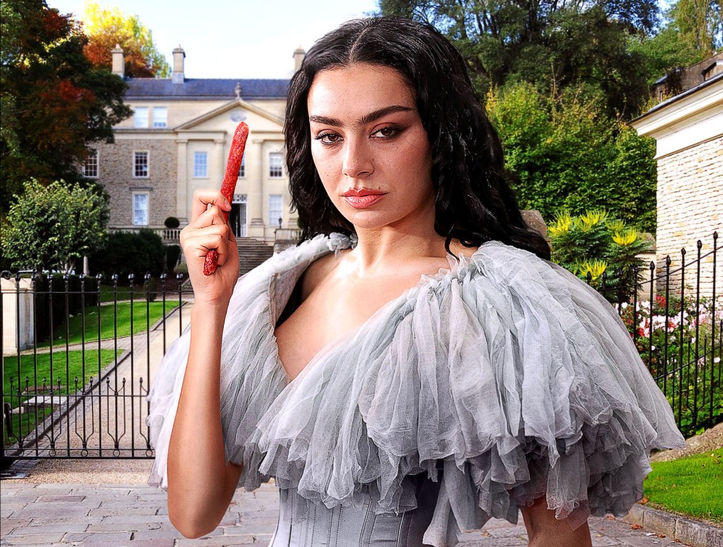 Charli XCX Escalates Feud By Luring Travis Kelce Away With Beef Stick