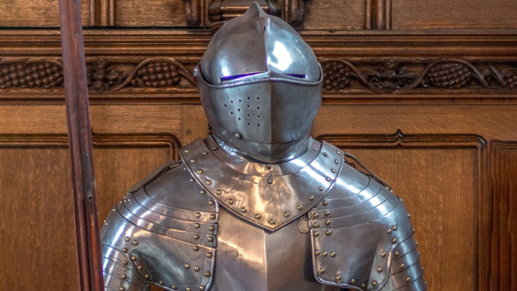 Crying Sounds Coming From Inside Suit Of Armor
