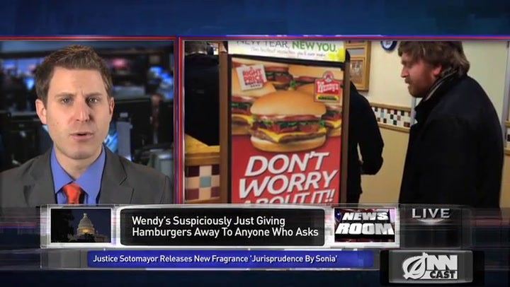 Shady New Wendy's Deal Offering Five Hamburgers For Free, No Questions Asked