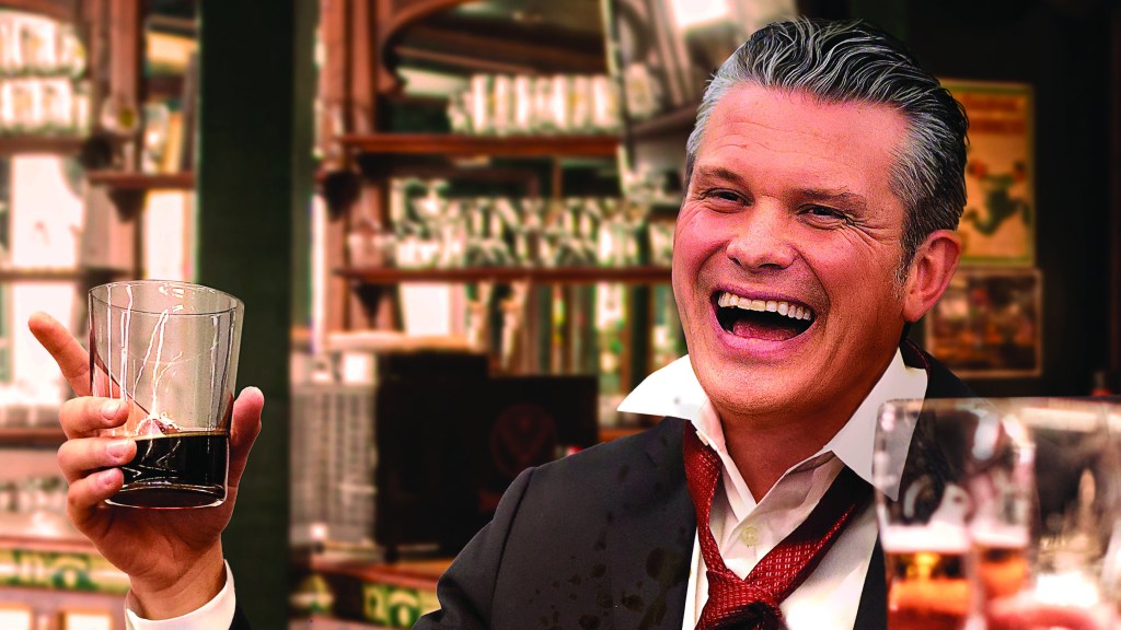 Pete Hegseth Buys Bar Round Of F-22 Fighter Jets