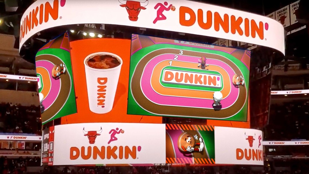 Hush Falls Over Crowd After Bagel Tears ACL In Jumbotron Race