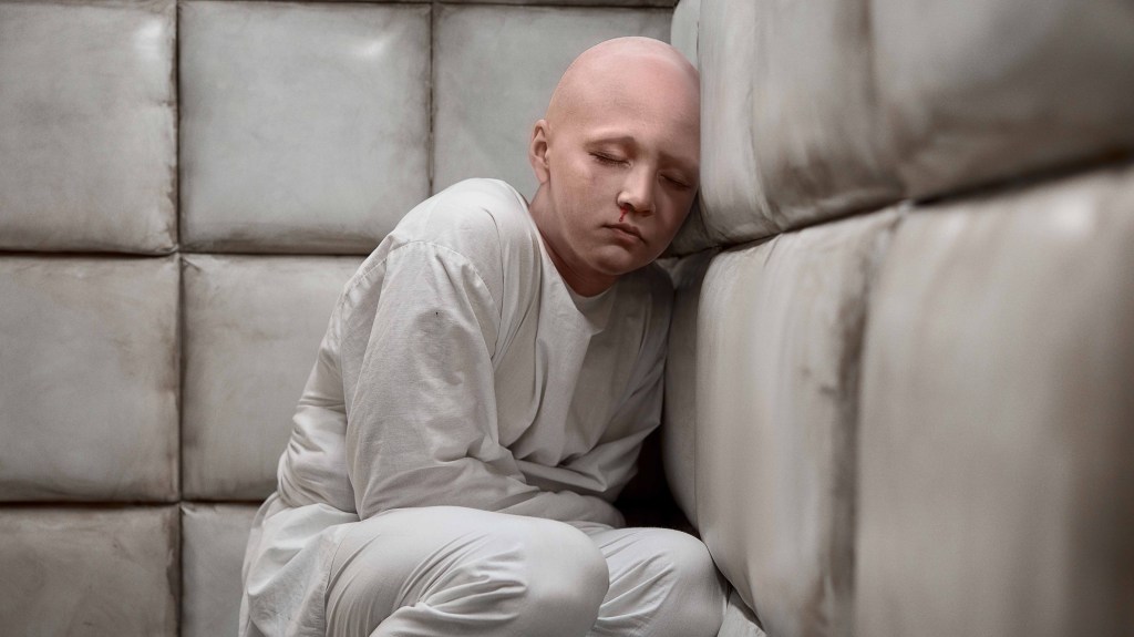 Pale Teenage Psychic Collapses With Nosebleed After Trying To Jerk Self Off With Power Of Mind