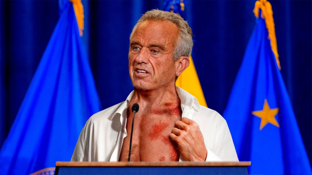 RFK Jr. Promotes Natural Immunity With Invitation To Touch His Festering Sore