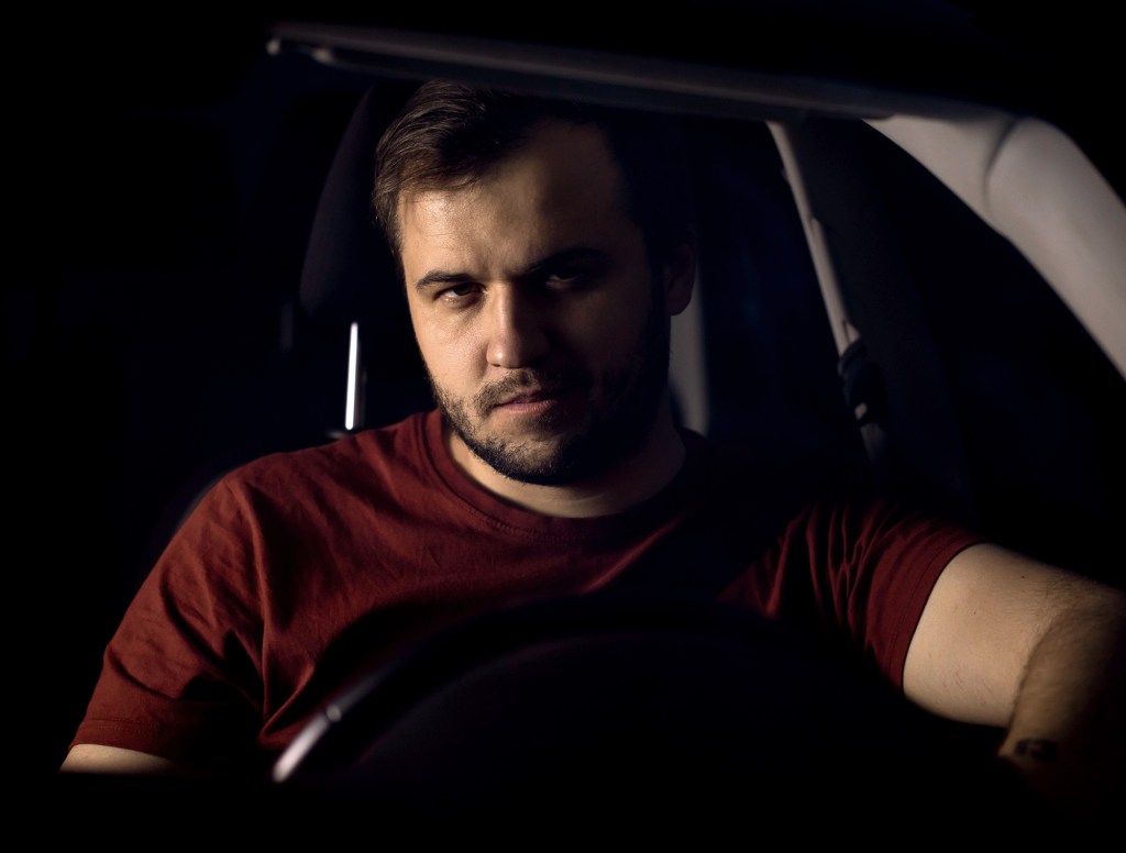 ‘This Is Like Something Out Of A David Lynch Film,’ Says Man Driving Car With Headlights On