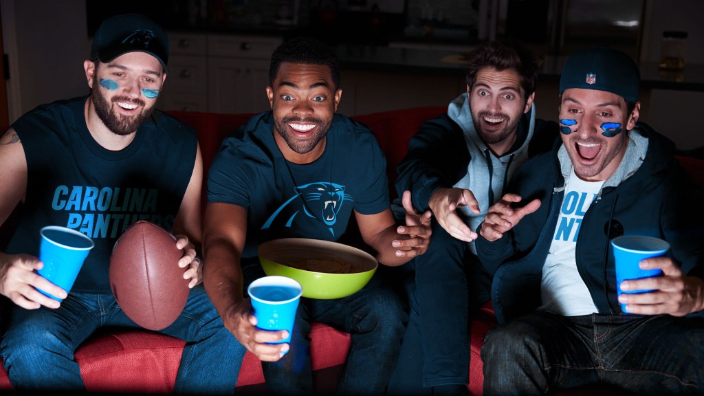 Unrealistic NFL Commercial Depicts Panthers Fan Watching Game With Friends