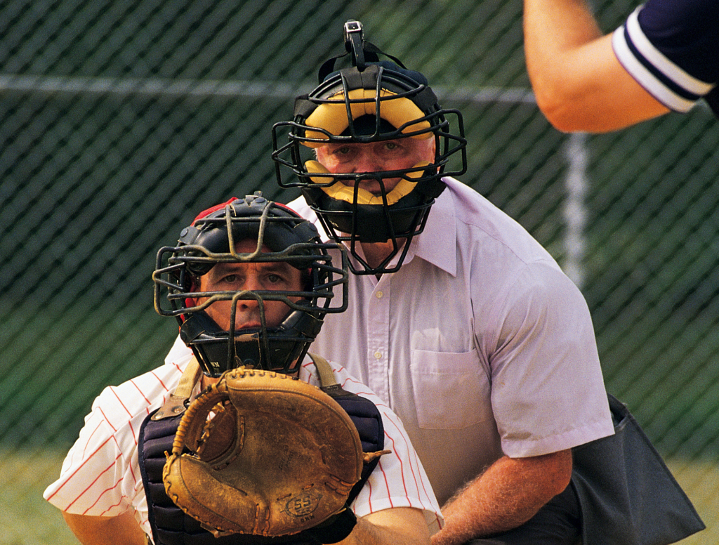 Umpire Who Lost Count Of Strikes Hoping Batter Rips Off Some Foul Balls